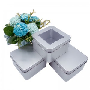 Πλατεία Tin Box (90mm * 90mm * 55mm)
