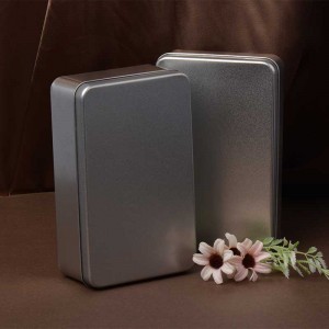 Τροφίμων Metal Packaging Box Snow Crispy Tinplate Box 180 * 110 * 55mm